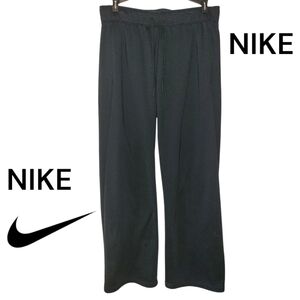 NIKE ACTIVE WIDE-LEG PANTS, M, BLACK, EUC